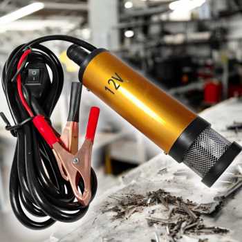 Gambar produk ZHUHAI Pompa Sedot Bensin Mobil Elektrik Transfer Pump 38mm DC 12V - CT-14