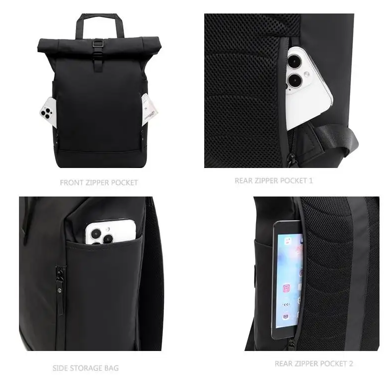 KANSO Tas Ransel Punggung Kerja Laptop Office Backpack 45x30x15cm - RY-10 Gambar produk KANSO Tas Ransel Punggung Kerja Laptop Office Backpack 45x30x15cm - RY-10