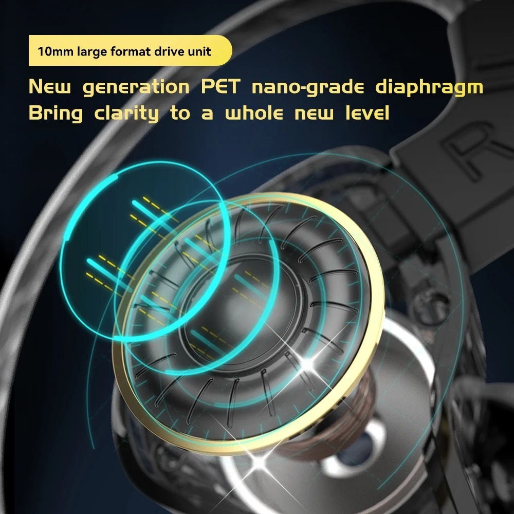 QKZ Earphone In-Ear Wired Detachable HiFi Noise Cancelling with Mic - AK6 Ares Gambar produk QKZ Earphone In-Ear Wired Detachable HiFi Noise Cancelling with Mic - AK6 Ares