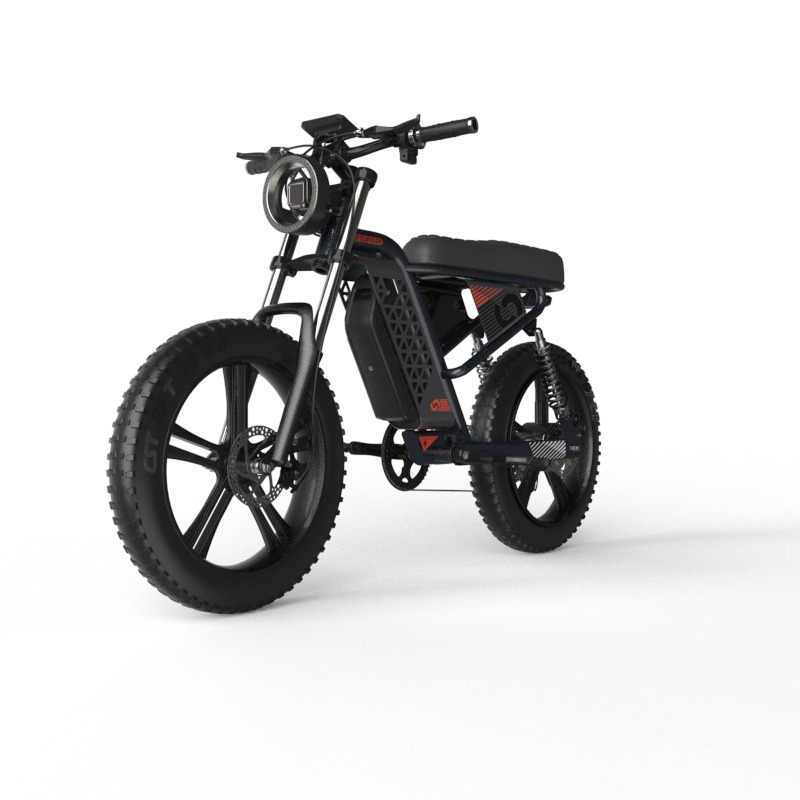 Gambar produk ClipClop Sepeda Listrik Fat Bike 20 Inch Brushless Motor 48V 15Ah 750W - L1