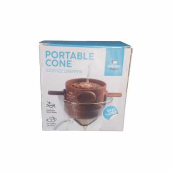 Gambar produk One Two Cups Filter Penyaring Kopi Portable Cone Coffee Dripper - F-402