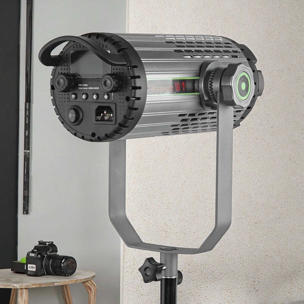 Gambar produk Kamox Lampu Studio LED Fill Light 3in1 Color Universal Mount 400W - KS-400II