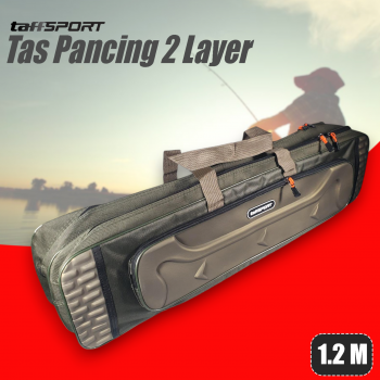 TaffSPORT Tas Pancing Multifunction Fishing Bag 1680D Oxford 2 Layer - D200