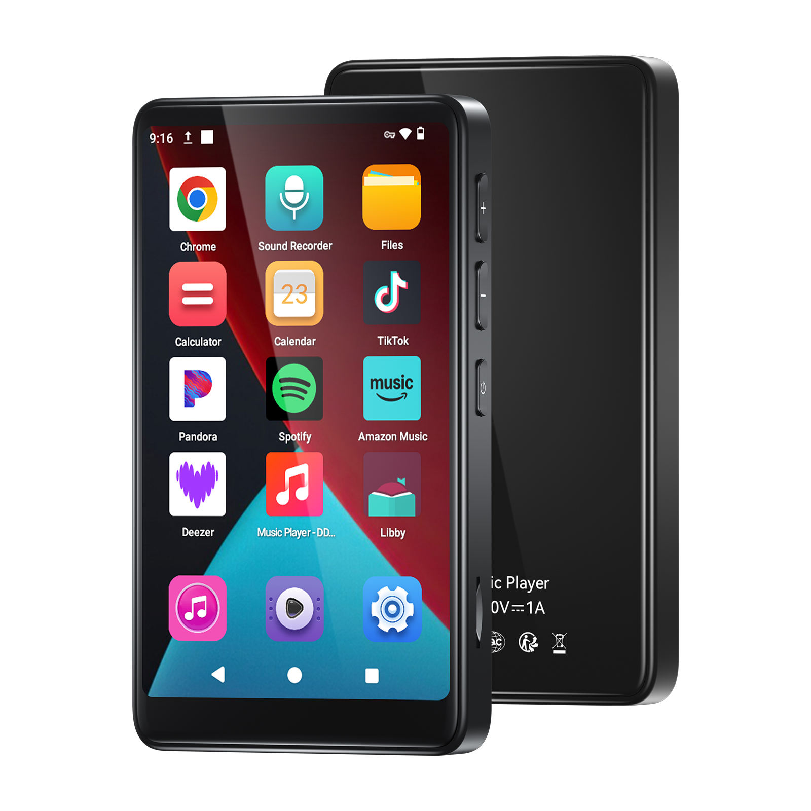 RUIZU MP3 Digital Audio Player Bluetooth Android 14 MP4 64GB 2050mAh - D65 Gambar produk RUIZU MP3 Digital Audio Player Bluetooth Android 14 MP4 64GB 2050mAh - D65