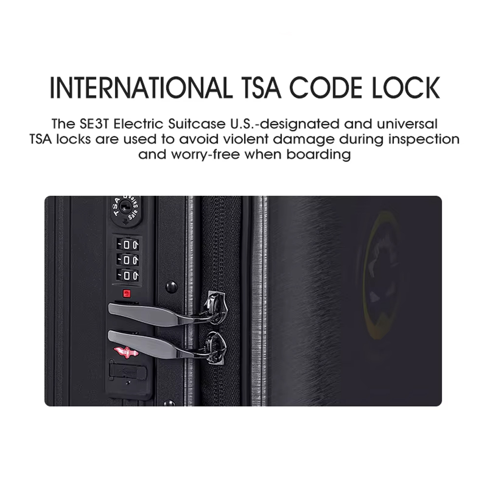 TaffGO Koper Skuter Elektrik Airwheel Style Luggage 2600mAh 24 Inch - SE50 Gambar produk TaffGO Koper Skuter Elektrik Airwheel Style Luggage 2600mAh 24 Inch - SE50