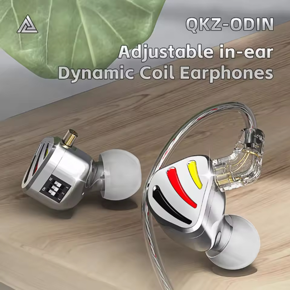 QKZ Earphone In-Ear Wired 3.5mm Detachable HiFi 3 Gear Tuning with Mic - Odin Gambar produk QKZ Earphone In-Ear Wired 3.5mm Detachable HiFi 3 Gear Tuning with Mic - Odin
