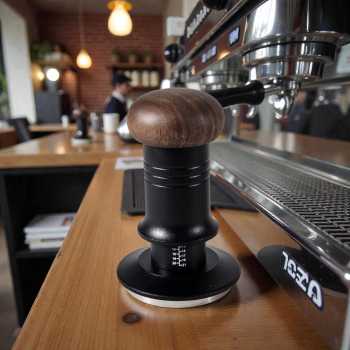 One Two Cups Tamper Kopi Barista Stainless Steel Threaded Bottom 51mm - JN - 25