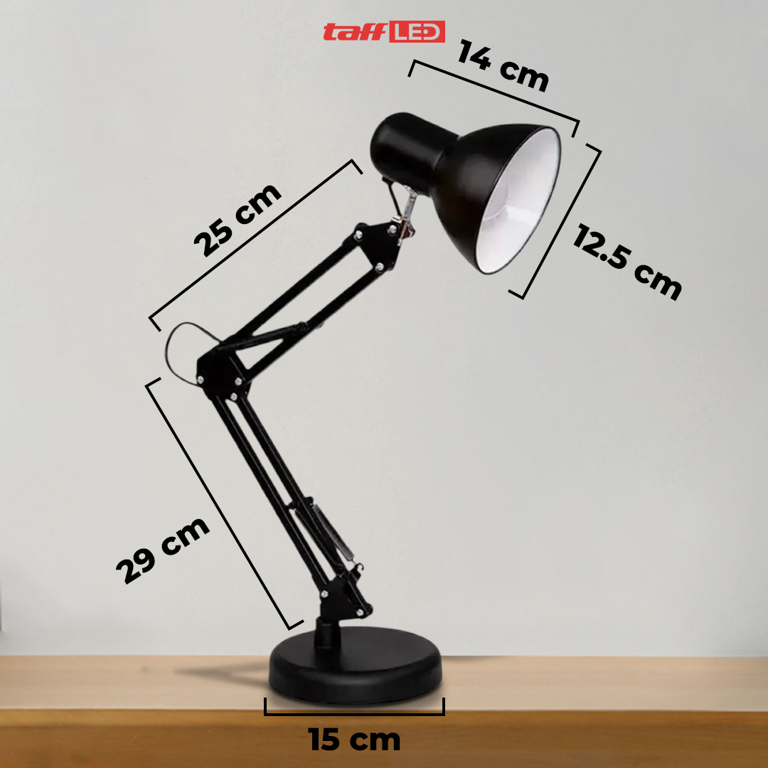 YODIF Lampu Meja Belajar LED Bracket Adjustable E27 - AT-1002 Gambar produk YODIF Lampu Meja Belajar LED Bracket Adjustable E27 - AT-1002