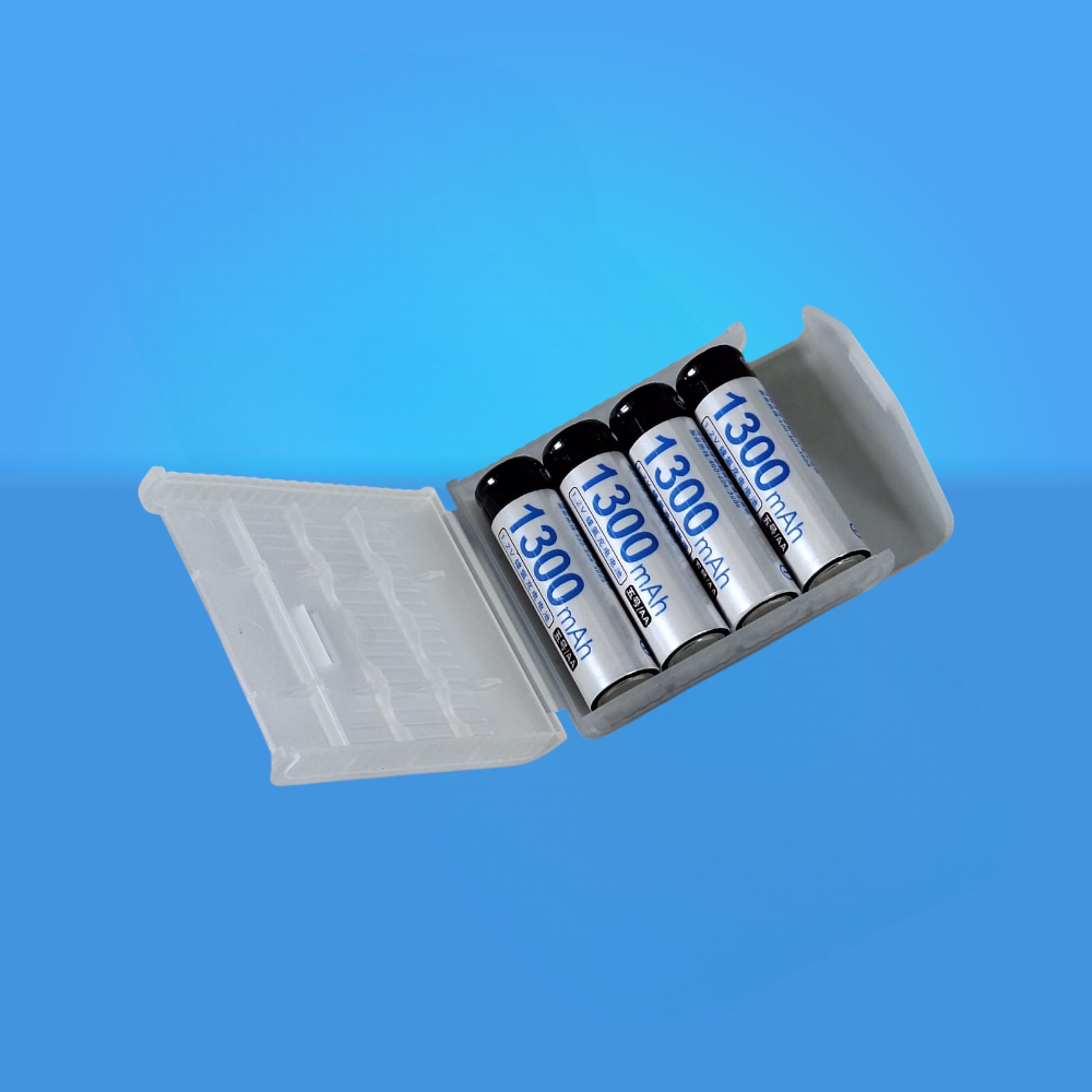 Doublepow Baterai Rechargeable AA Ni-MH 1.2V 1300mAh 4 PCS - DP-AA780 Gambar produk Doublepow Baterai Rechargeable AA Ni-MH 1.2V 1300mAh 4 PCS - DP-AA780