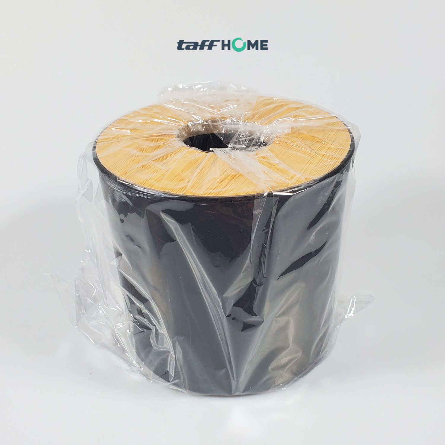 TaffHOME Kotak Tisu Kayu Multifungsi Model Tabung - ZJ002 Gambar produk TaffHOME Kotak Tisu Kayu Multifungsi Model Tabung - ZJ002