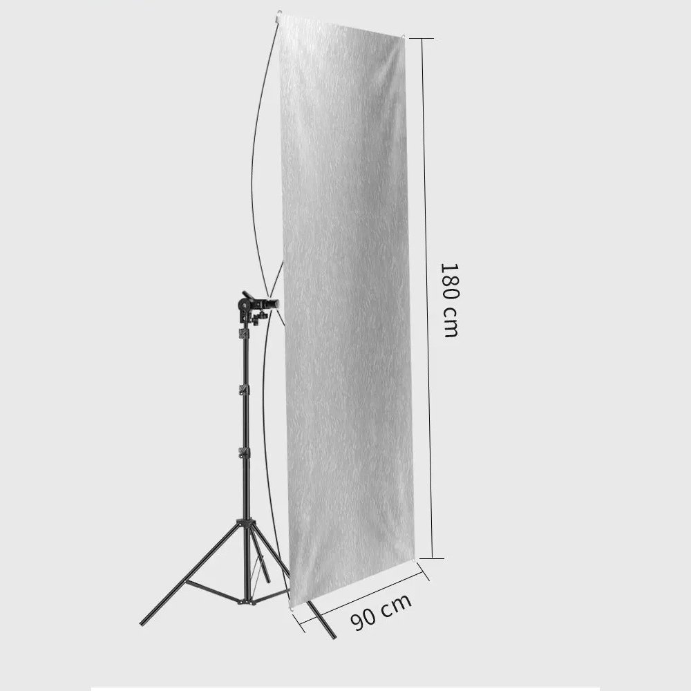 LIFER Reflektor Cahaya Fotografi Studio 4in1 2M Stand 90x180cm - BDL-10 Gambar produk LIFER Reflektor Cahaya Fotografi Studio 4in1 2M Stand 90x180cm - BDL-10