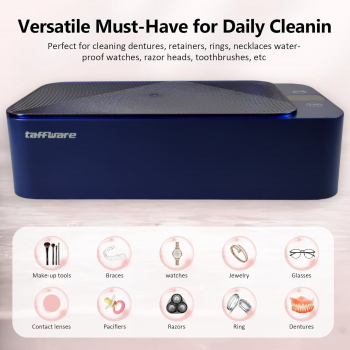 Taffware Pembersih Kacamata Perhiasan Ultrasonic Cleaner 20W 500ml - SJ-A5