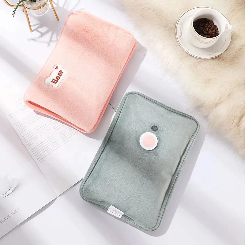 Bear Hot Water Bag Electric Warmer Pillow Bantal Penghangat Portable - HJ-2060 Gambar produk Bear Hot Water Bag Electric Warmer Pillow Bantal Penghangat Portable - HJ-2060