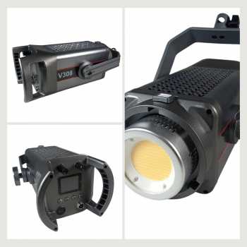 Gambar produk Kamox Lampu Studio LED Fill Light 3in1 Color Universal Mount 300W - V308