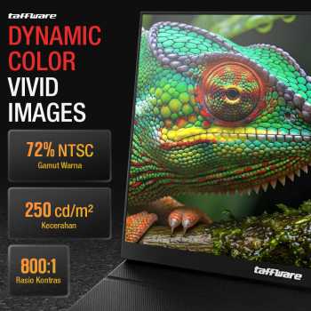 Gambar produk Taffware Portable Monitor 17.3 Inch IPS FHD 60Hz Type C Mini HDMI - 1730XTS
