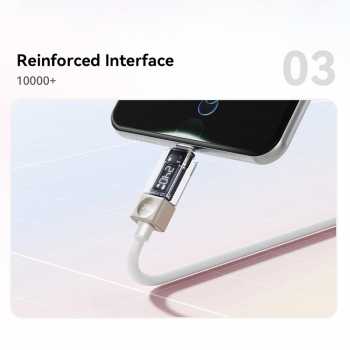 Gambar produk ESSAGER Kabel Data USB Type C Fast Charging LED Display 7A 100W 1M - ES-X76