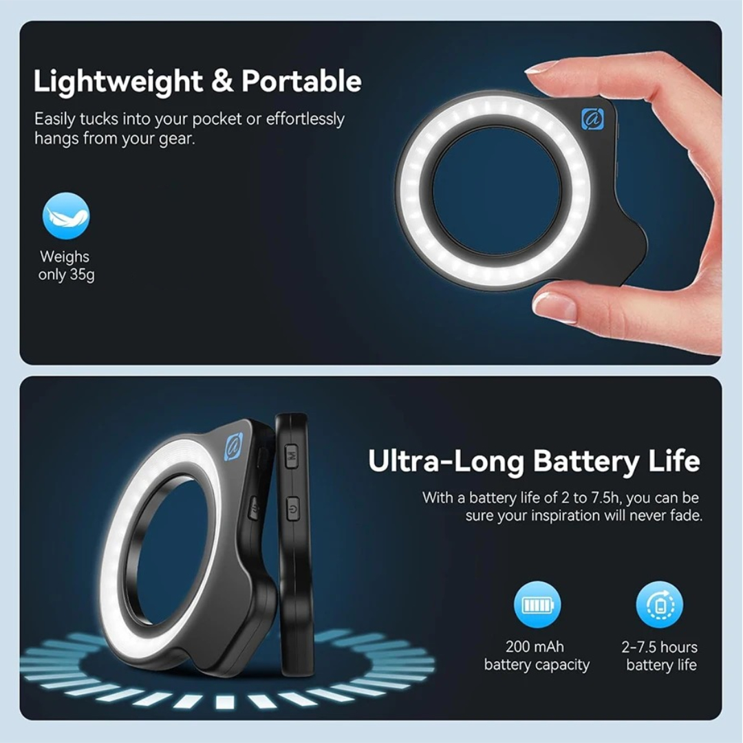 APEXEL Lensa Kamera HP 2in1 Macro Lens 20X Zoom with Light - APL-ZM100FL26 Gambar produk APEXEL Lensa Kamera HP 2in1 Macro Lens 20X Zoom with Light - APL-ZM100FL26