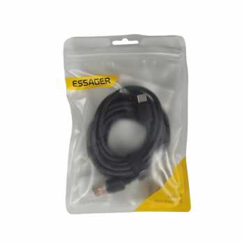 Gambar produk ESSAGER Kabel Data USB A to USB Type C Fast Charging 7A 100W 3M - ES-X46
