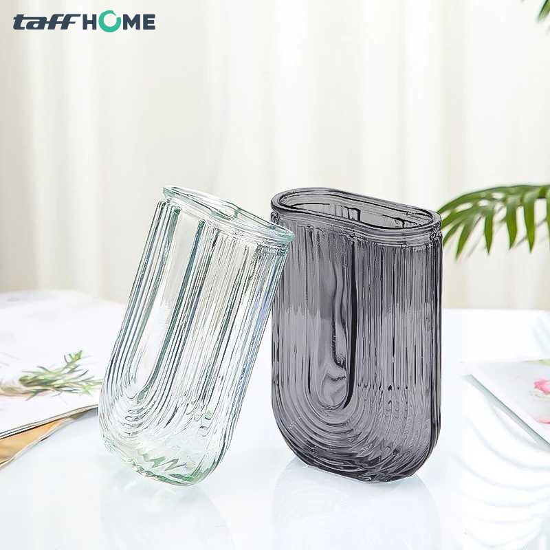 TaffHOME Vas Bunga Dekorasi Interior Ruang Tamu Model U - XS-U1 Gambar produk TaffHOME Vas Bunga Dekorasi Interior Ruang Tamu Model U - XS-U1