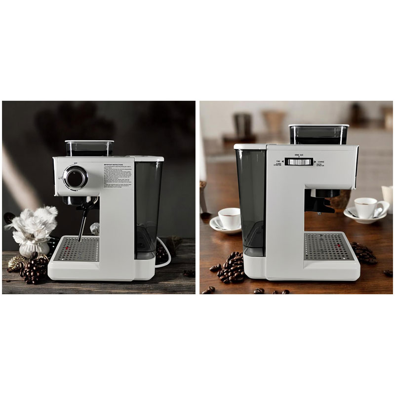 Trieste Mesin Kopi Espresso Coffee Maker Grinder Frothing 20 Bar 1350W - CM5520 Gambar produk Trieste Mesin Kopi Espresso Coffee Maker Grinder Frothing 20 Bar 1350W - CM5520