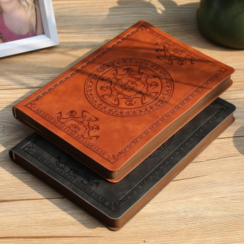 Gambar produk Buku Catatan Jurnal Notebook Leather Cover Vintage Pattern - CW-64