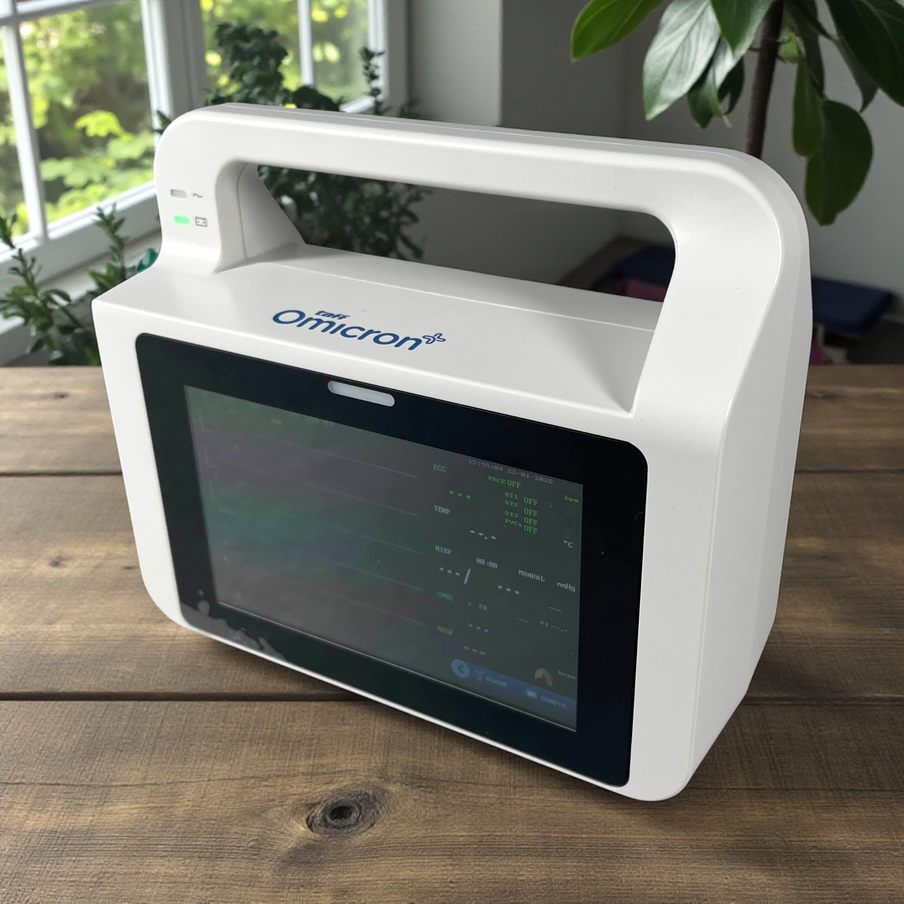 Gambar produk TaffOmicron Monitor Tanda Vital Pasien Portable Vital Sign Monitor - E10