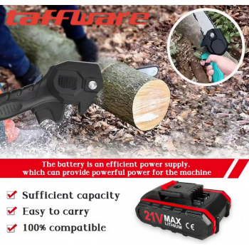 Taffware Baterai Vickers 5C 21V Power Tools Li-Ion Battery 1500mAh - 15VF