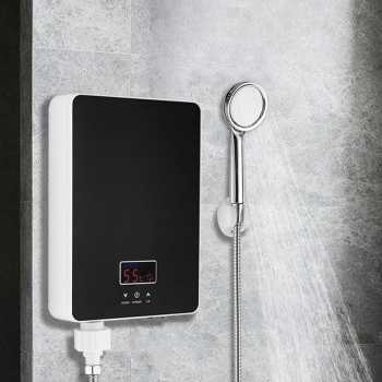 TOPINCN Pemanas Air Listrik Instant Water Heater Display 220V 6500W - DSK-65