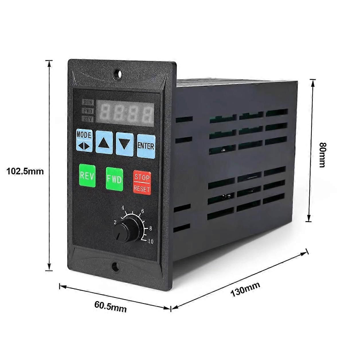 SUSWE Frequency Converter Inverter VFD 3 Phase 220V T13 Vector 750W - RS485 Gambar produk SUSWE Frequency Converter Inverter VFD 3 Phase 220V T13 Vector 750W - RS485