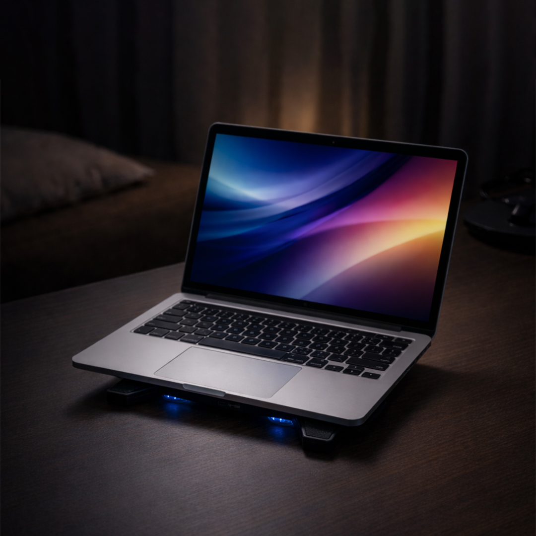 Kingcooler Cooling Pad Laptop Kipas Pendingin Lipat 2 Fan 14 Inch - 818 Gambar produk Kingcooler Cooling Pad Laptop Kipas Pendingin Lipat 2 Fan 14 Inch - 818