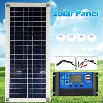 Sola Bright Solar Panel Polycrystalline 18V 10A 10W with Controller - W88-A