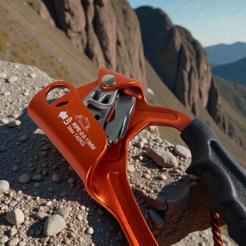 TUPA Jumar Tangan Hand Ascender Outdoor Handle Rock Climbing Hardware Right Hand - TP2 Gambar produk TUPA Jumar Tangan Hand Ascender Outdoor Handle Rock Climbing Hardware Right Hand - TP2