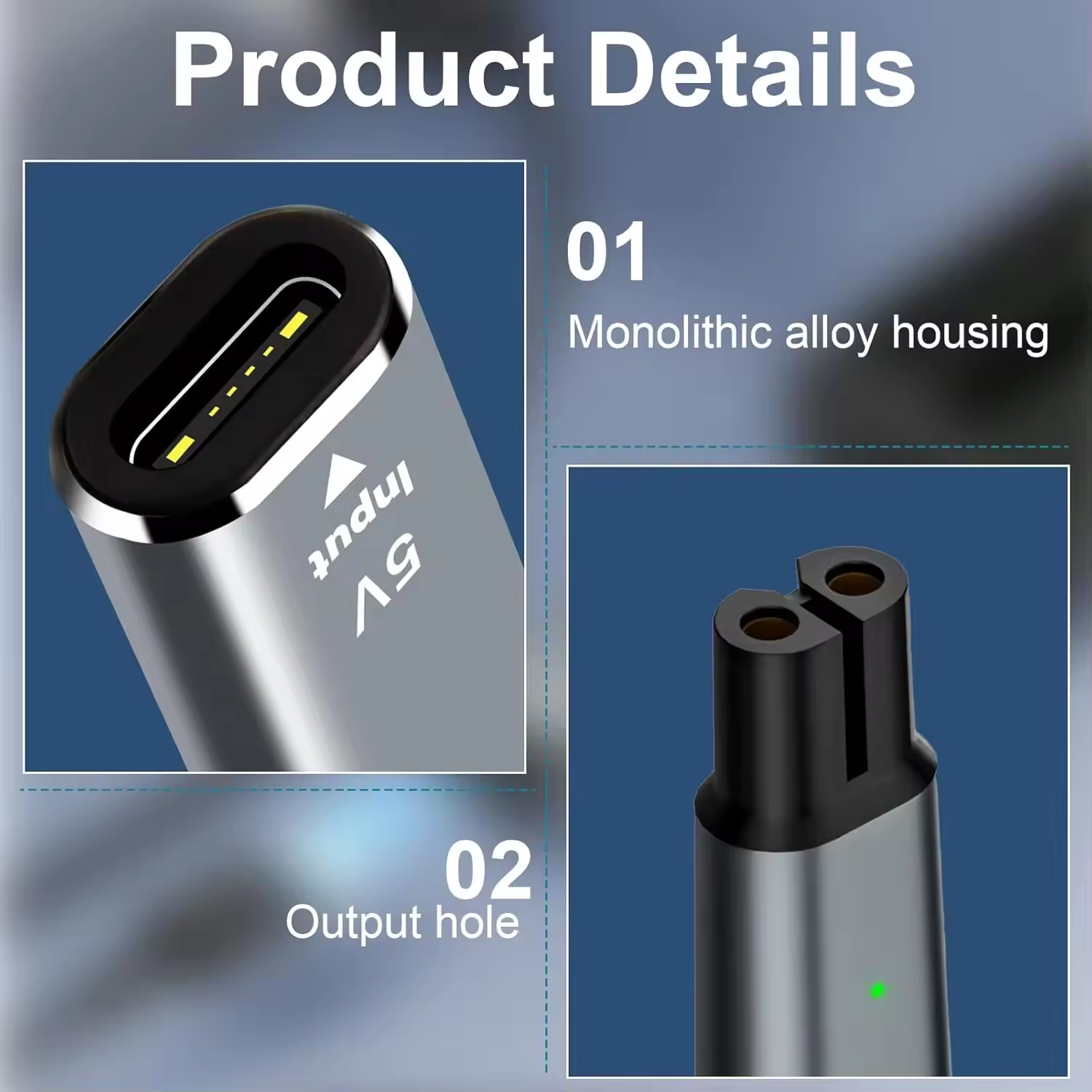 TUBRAN OTG Adapter Type C Female to Philips Shaver Electric Razor 5V - A00395 Gambar produk TUBRAN OTG Adapter Type C Female to Philips Shaver Electric Razor 5V - A00395