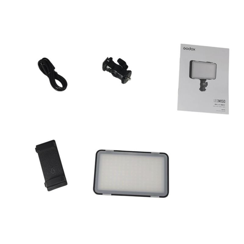 Godox Selfie Light DSLR Smartphone Dimmable Rechargeable - LEDM150 Gambar produk Godox Selfie Light DSLR Smartphone Dimmable Rechargeable - LEDM150