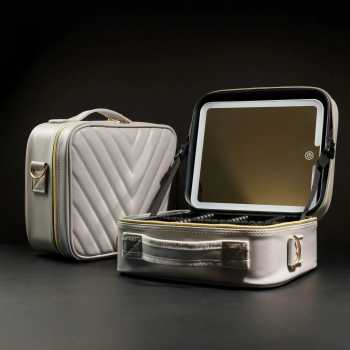 SNU Tas Organizer Make Up Kosmetik Multifungsi with Mirror 26x23x12cm - F300