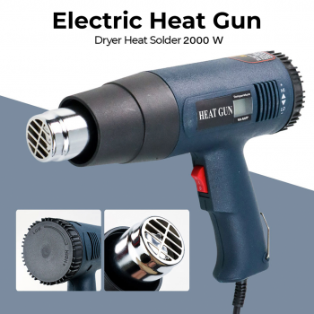 CZDANG Electric Hot Air Gun Dryer Heat Gun Solder 2000W
