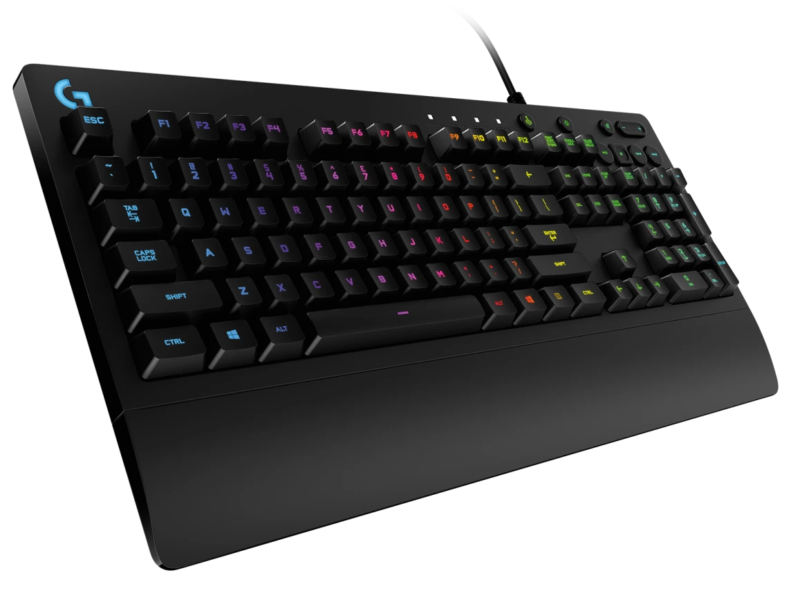 Logitech USB Keyboard Gaming Kabel RGB Full Size - G213 Prodigy Gambar produk Logitech USB Keyboard Gaming Kabel RGB Full Size - G213 Prodigy
