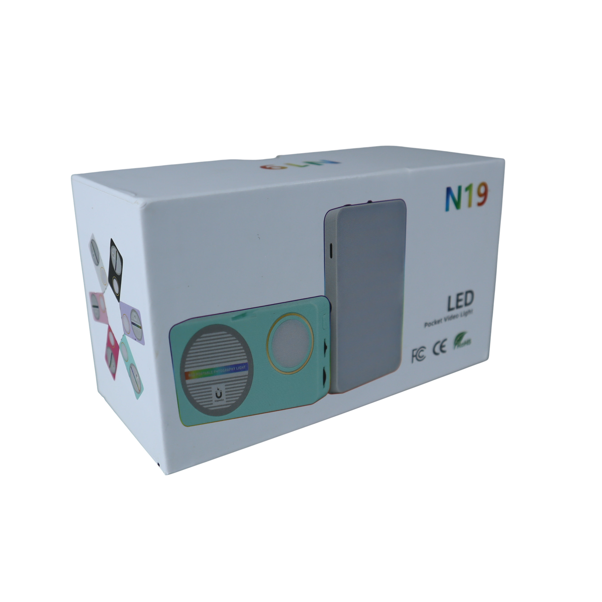 Gambar produk ASENGRY Lampu Fill Light LED 3in1 Color 2500-9000K Magnetic 1200mAh - N19