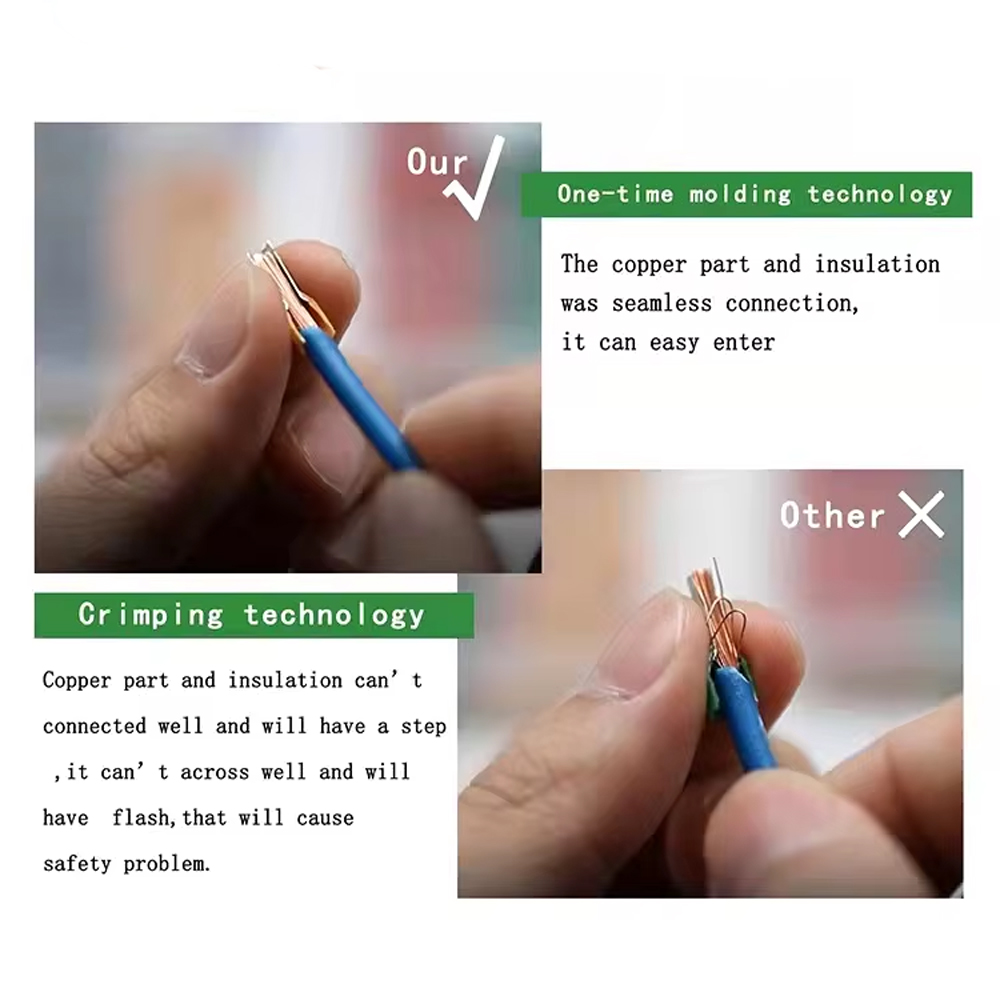 Taffware Skun Ferrules Insulated Terminal Block Connector 400 PCS - WG30 Gambar produk Taffware Skun Ferrules Insulated Terminal Block Connector 400 PCS - WG30