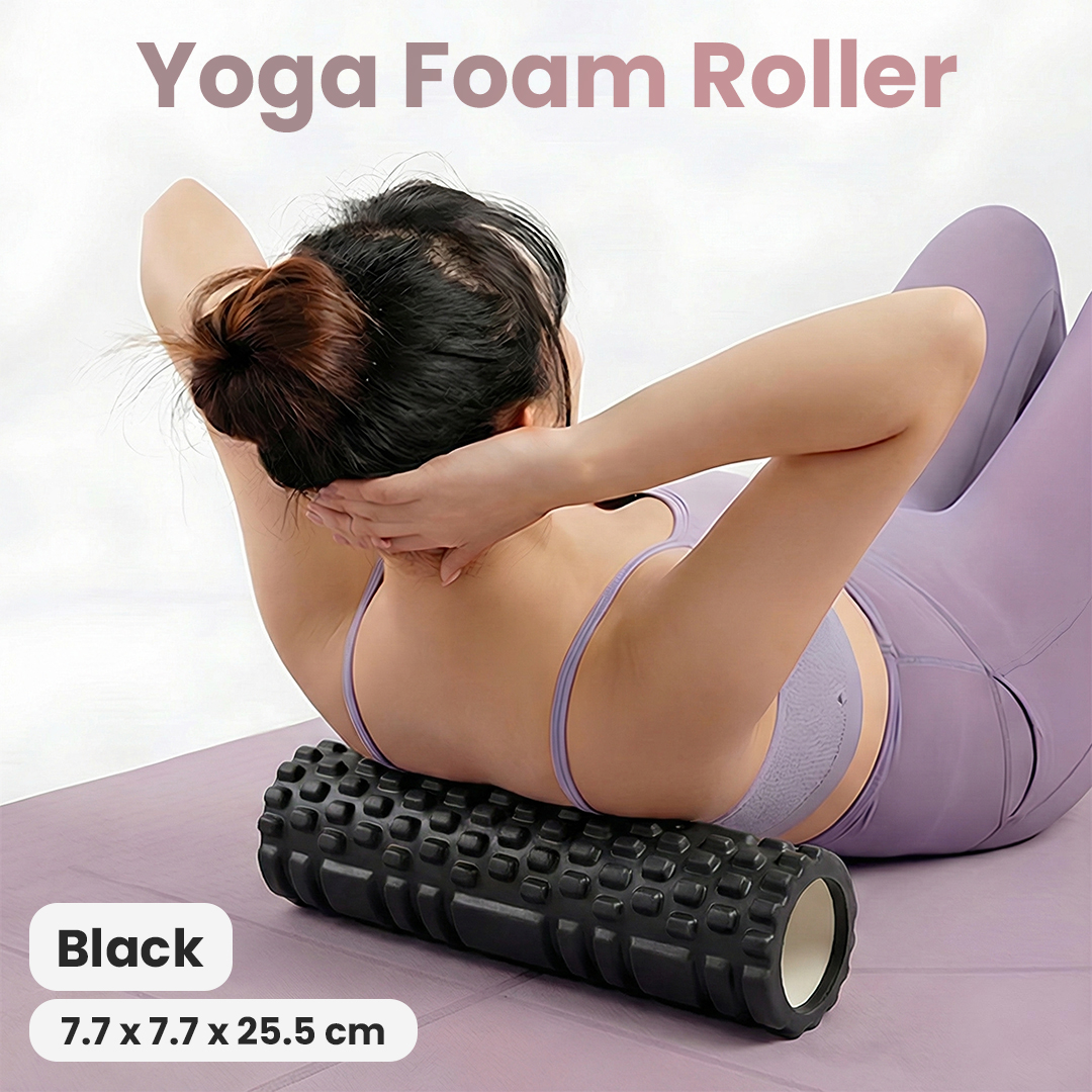 DR.XIE Rumble Roller Foam Yoga Massage Hollow Column EVA 25.5cm - DX219 Gambar produk DR.XIE Rumble Roller Foam Yoga Massage Hollow Column EVA 25.5cm - DX219