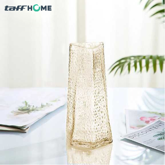 TaffHOME Vas Bunga Dekorasi Interior Ruang Tamu Model Triangle - QT-03 Gambar produk TaffHOME Vas Bunga Dekorasi Interior Ruang Tamu Model Triangle - QT-03