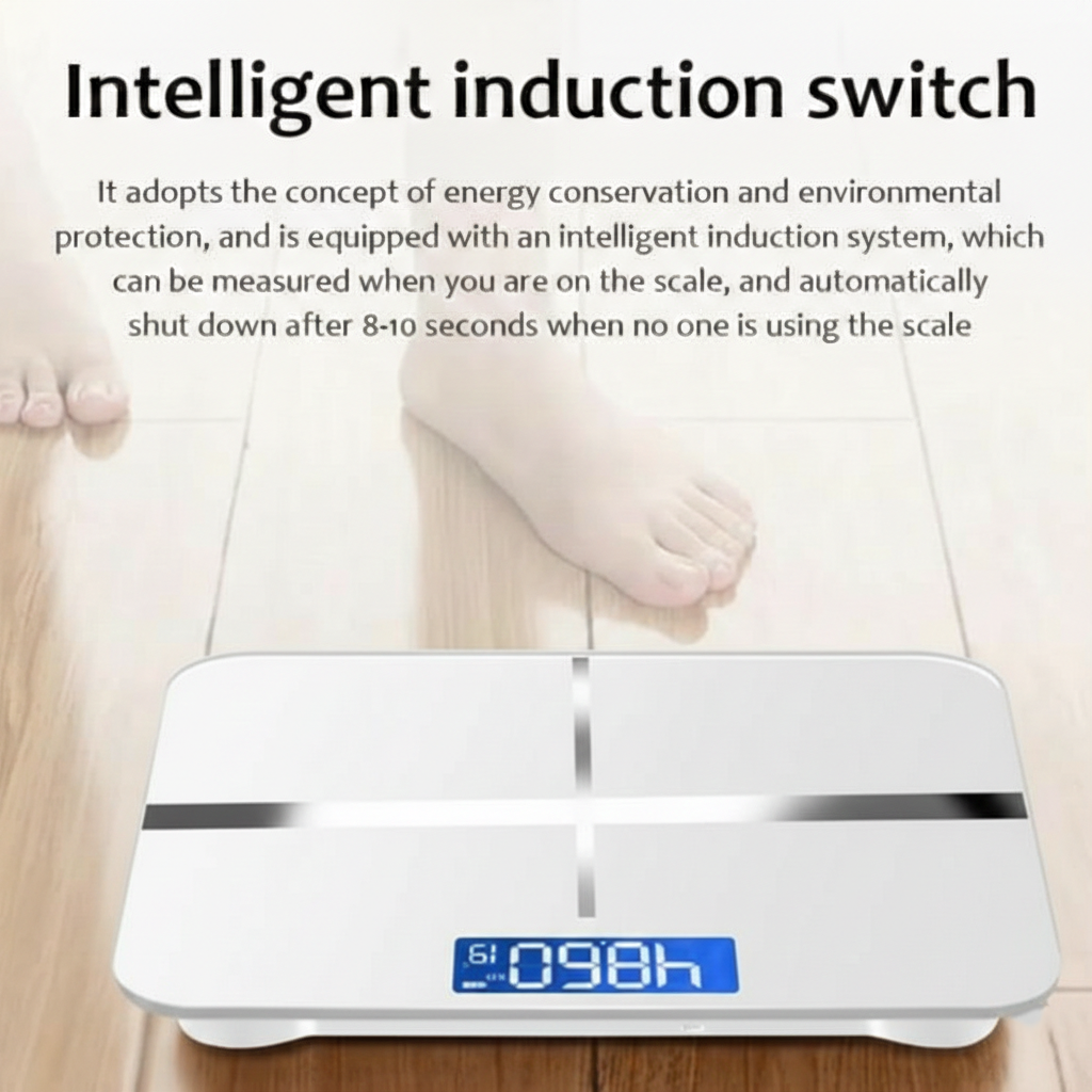 LIFEHOOD Timbangan Badan Digital Scale LED Display 180kg Charging - SC-08 Gambar produk LIFEHOOD Timbangan Badan Digital Scale LED Display 180kg Charging - SC-08