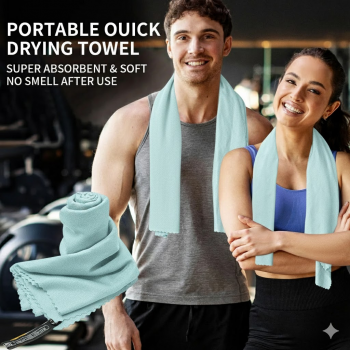 HIKEMAN Handuk Quick Dry Portable Ultralight Bath Towel 80x120cm - MJ120