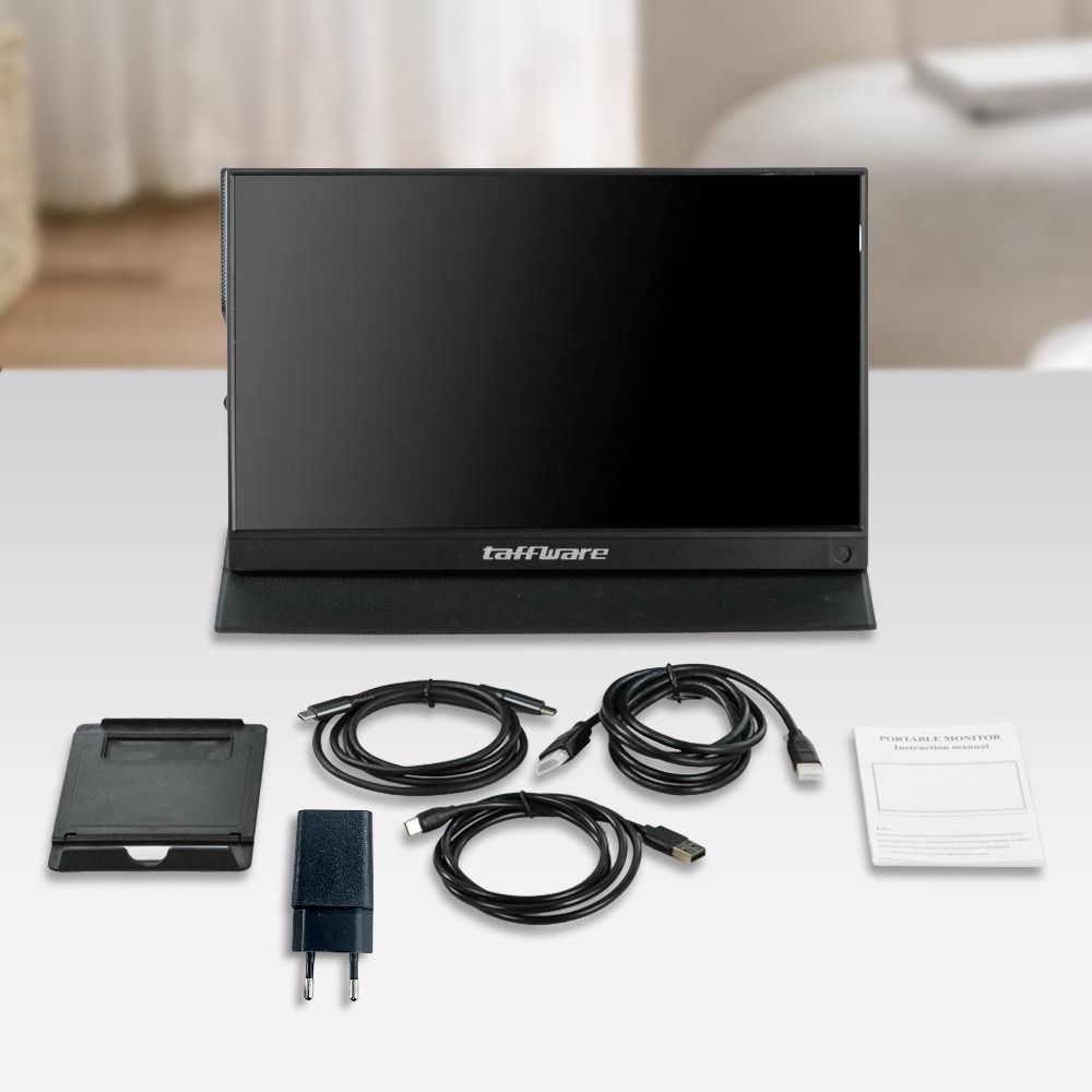Gambar produk Taffware Portable Monitor Touchscreen 15.6 Inch IPS FHD 60Hz Type C - 1570MTS
