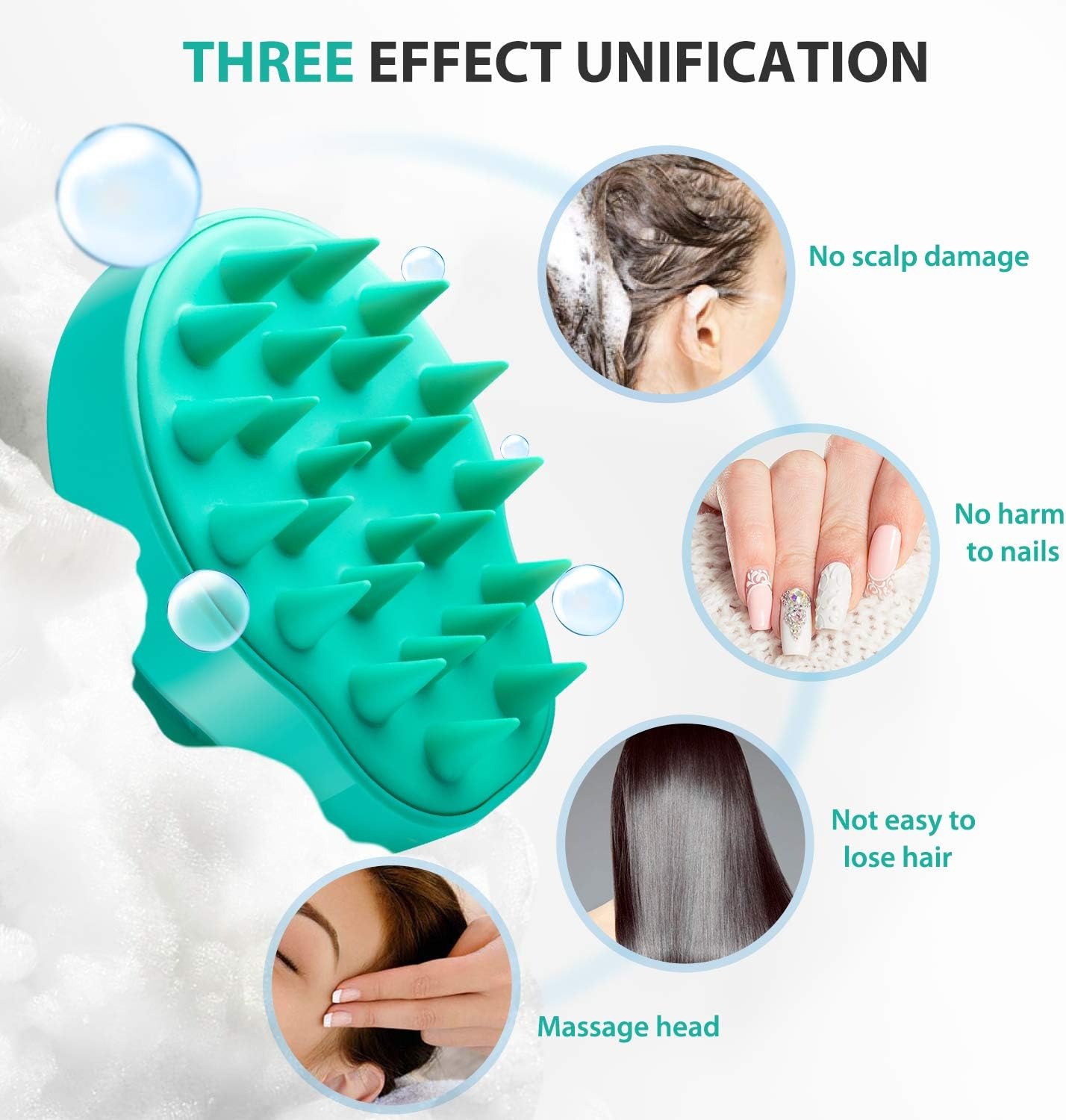 Aihogard Sisir Kepala Pijat Head Scalp Massage Brush - MTF1121 Gambar produk Aihogard Sisir Kepala Pijat Head Scalp Massage Brush - MTF1121