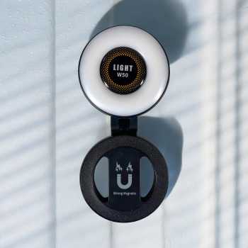 Gambar produk CRYLUX Ring Light LED Magnetic 3in1 Color Flip Design 400mAh 2W - W50