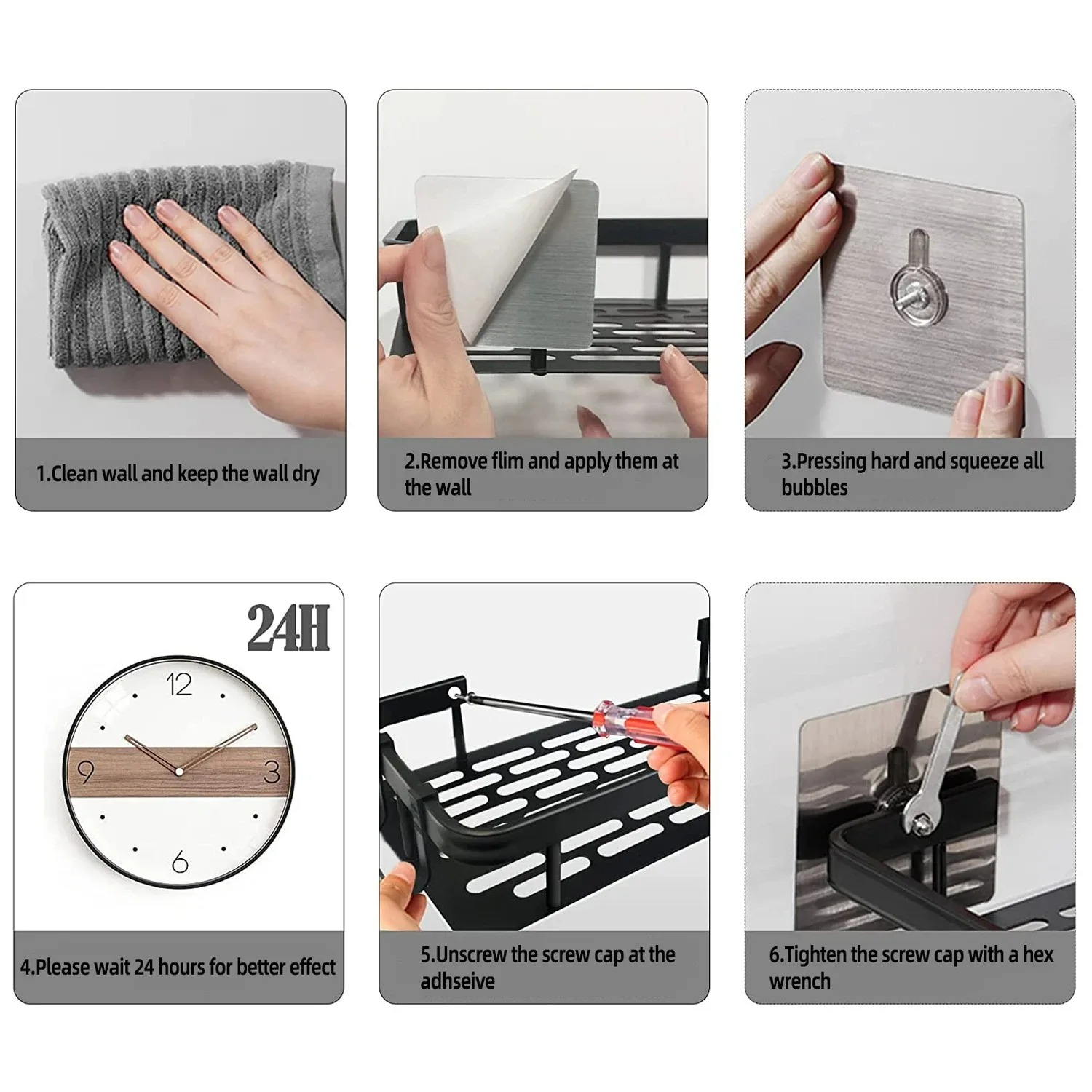 DIANZI Rak Gantung Kamar Mandi Bathroom Organizer Rack Aluminium - D32 Gambar produk DIANZI Rak Gantung Kamar Mandi Bathroom Organizer Rack Aluminium - D32