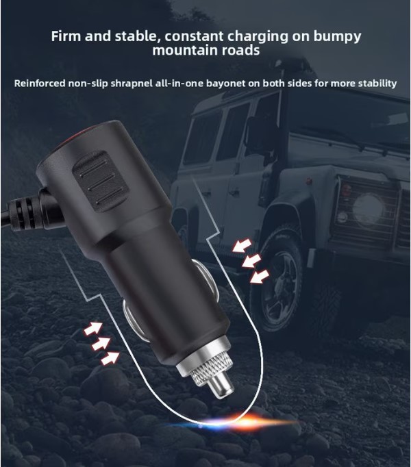 Gambar produk Kebidumei Car Charger Mobil Fast Charging Cigarette Type C USB 120W - D-24