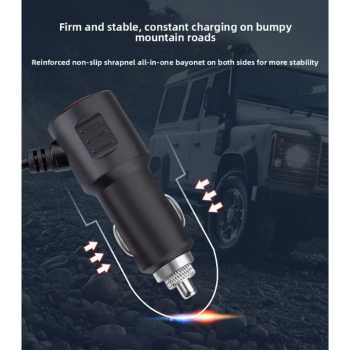 Gambar produk Kebidumei Car Charger Mobil Fast Charging Cigarette Type C USB 120W - D-24