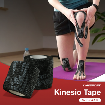 TaffSPORT Sport Cohesive Bandage Perban Elastis Self Adhesive 5cmx4.5M - C103